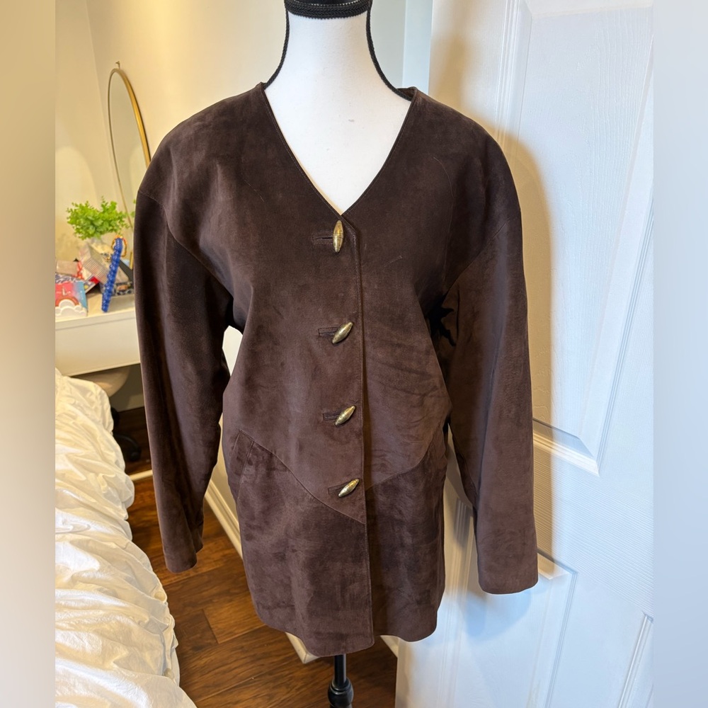 Danier Brown Leather Jacket